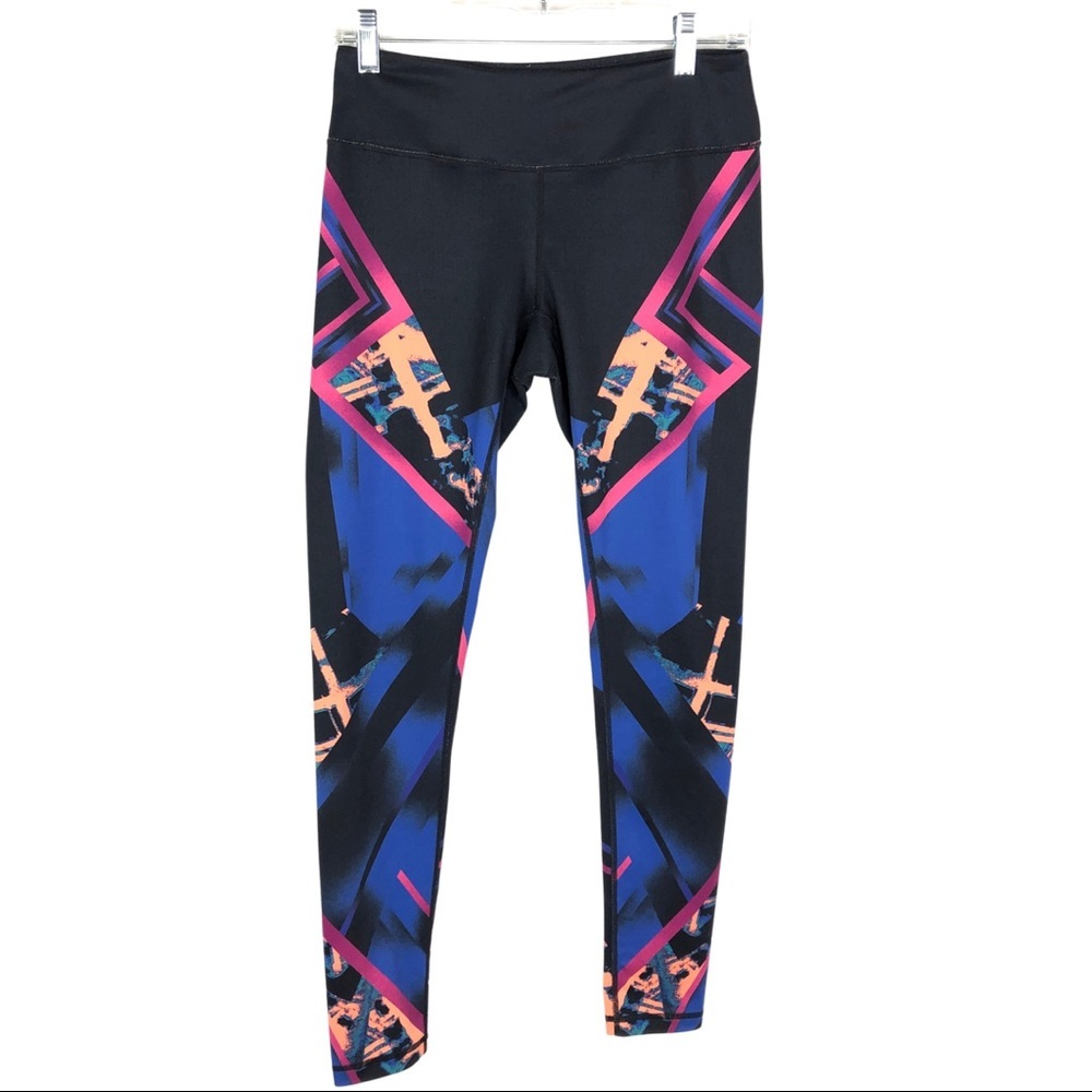 Zella black blue pink workout leggings - Picture 7 of 7